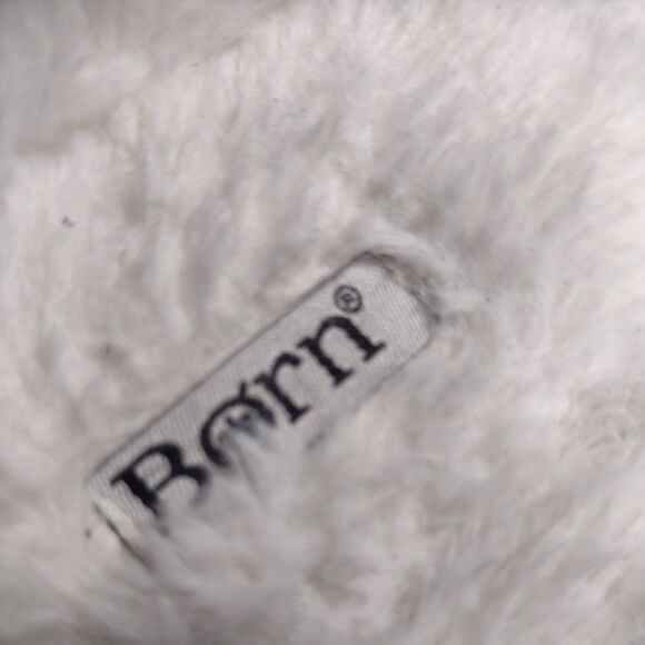 Born Men’s  Slipper Faux Shearling Lining White Men Size XLarge (10-11) - Picture 7 of 10
